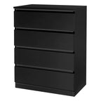 Modern Wood Dresser for Bedroom with 4 Drawers