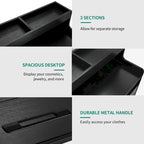 Moasis Modern 6-Drawer Storage Chest Dresser Drawer Organizers with LED Light