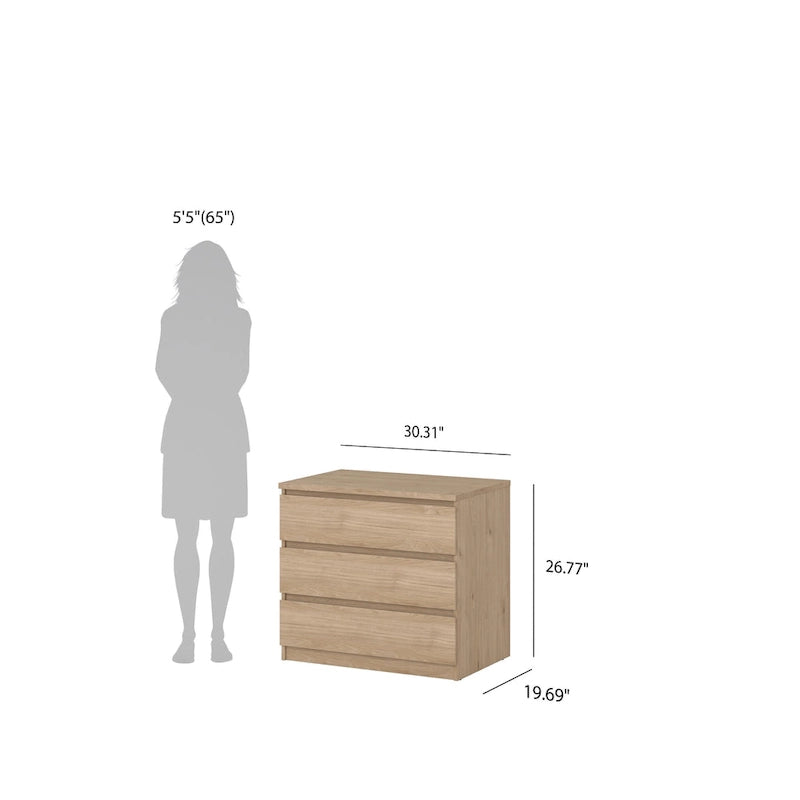 Porch & Den McKellingon 3-drawer Chest