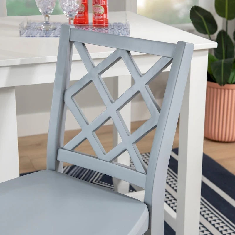 Catron Counter Height Solid Wood Dining Bar Stool