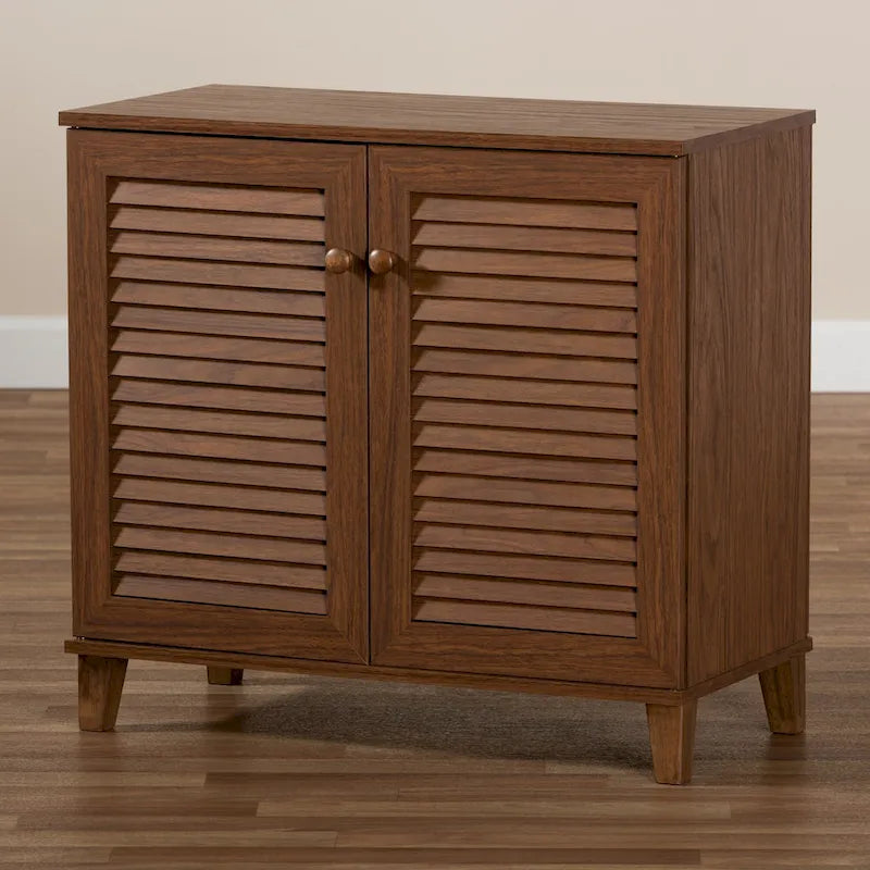 Copper Grove Zdolbuniv Dark Grey 4-shelf Shoe Storage Cabinet