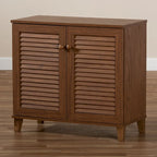 Copper Grove Zdolbuniv Dark Grey 4-shelf Shoe Storage Cabinet