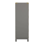 Kedric 5-Drawer Gold Accent Chest by iNSPIRE Q Bold