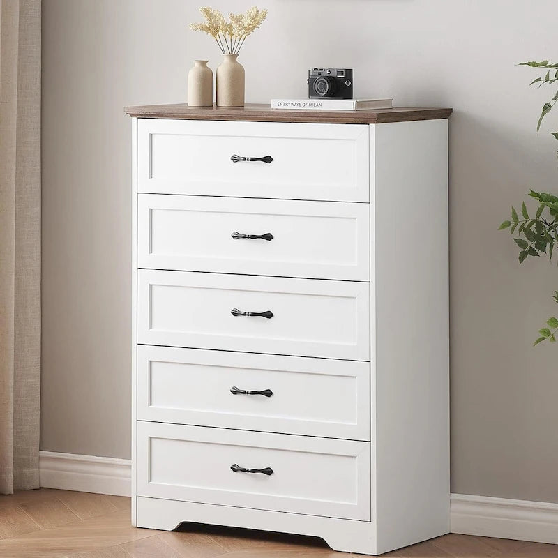 Modern 6 Drawer Dresser Closet Storage Tower Organizer Unit for Bedroom