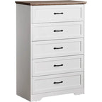 Modern 6 Drawer Dresser Closet Storage Tower Organizer Unit for Bedroom