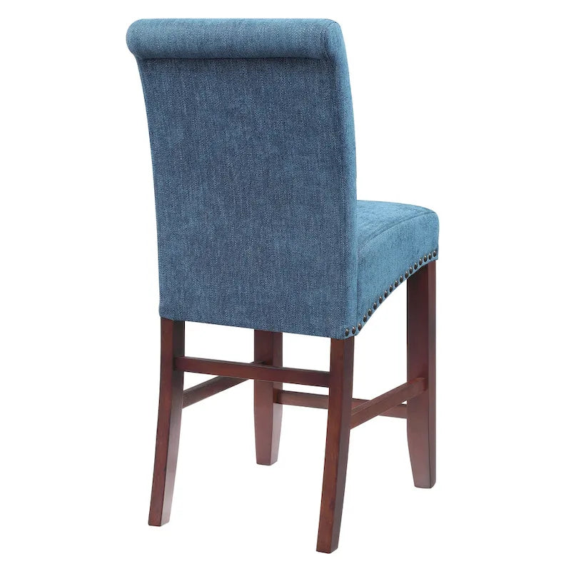 24 Parsons Barstool with Nailheads