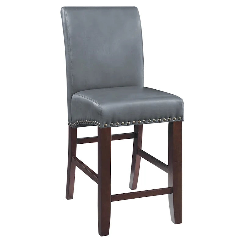 24 Parsons Barstool with Nailheads