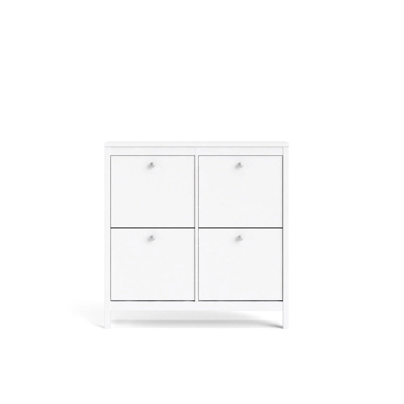 Porch & Den Madrid 4-Drawer Shoe Cabinet