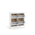 Porch & Den Madrid 4-Drawer Shoe Cabinet