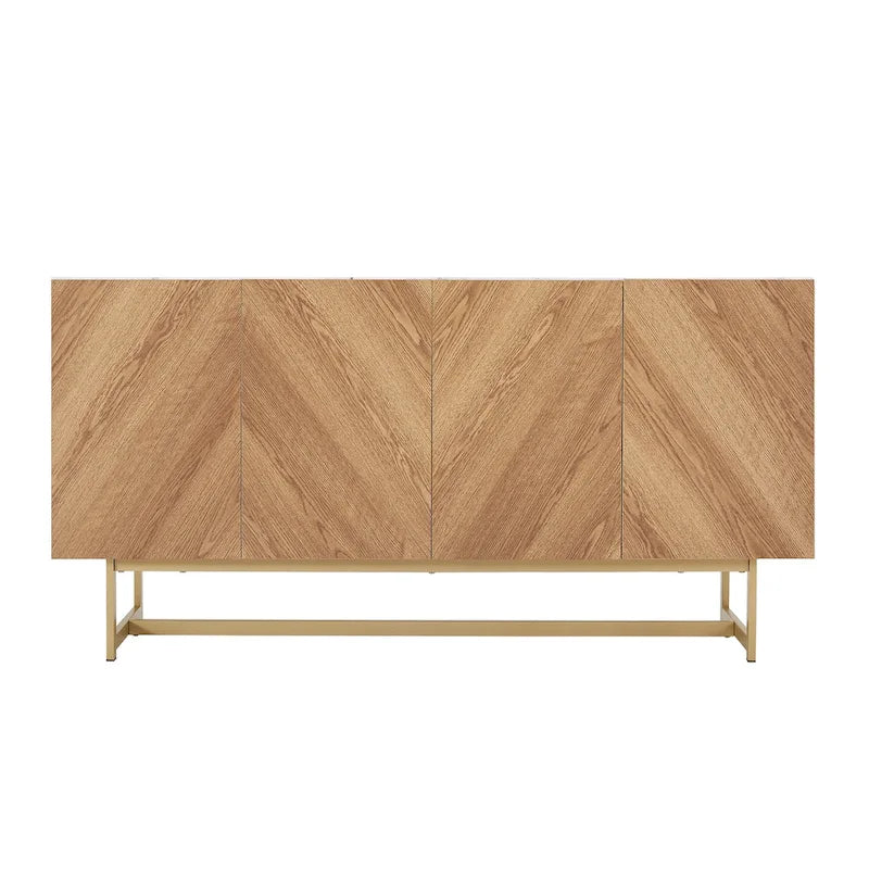 Roomfitters Media Console Cabinet/TV Stand/Side board up to 60 - 58 inches