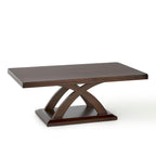 Steve Silver Avellino Modern Espresso Finish Wood Coffee Table