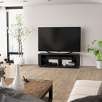 Black Wooden TV Stand - Up to 75" TVs