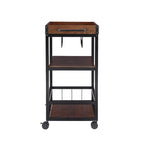 Wheeler Industrial Kitchen & Wine Cart