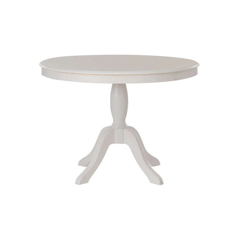 Josie Round Solid Wood Pedestal Table