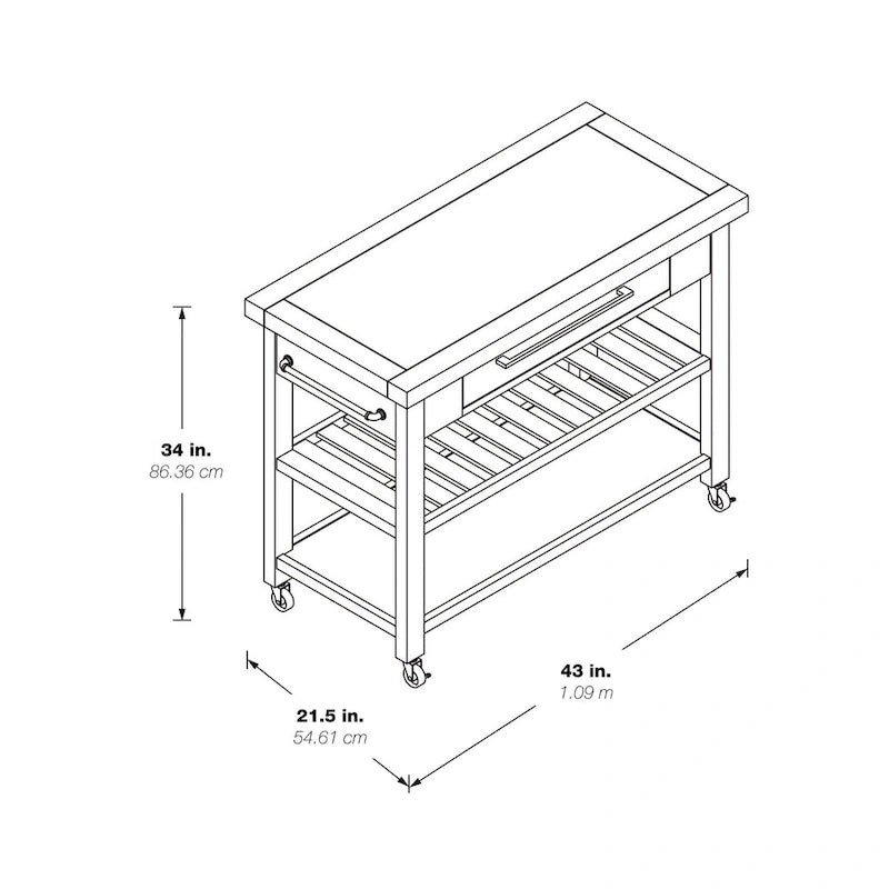 Bridgeford Kitchen Island