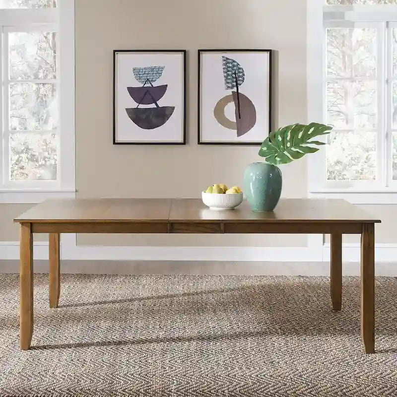 Santa Rosa Antique Honey 6 Piece Rectangular Table Set