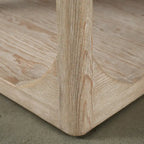 White Wash Reclaimed Wood Coffee Table - 67" Large