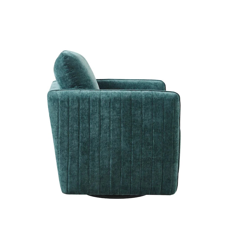 Madison Park Paloma Upholstered 360 Degree Swivel Chair