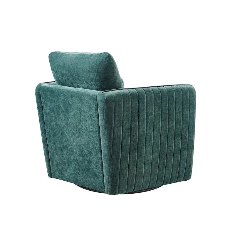 Madison Park Paloma Upholstered 360 Degree Swivel Chair