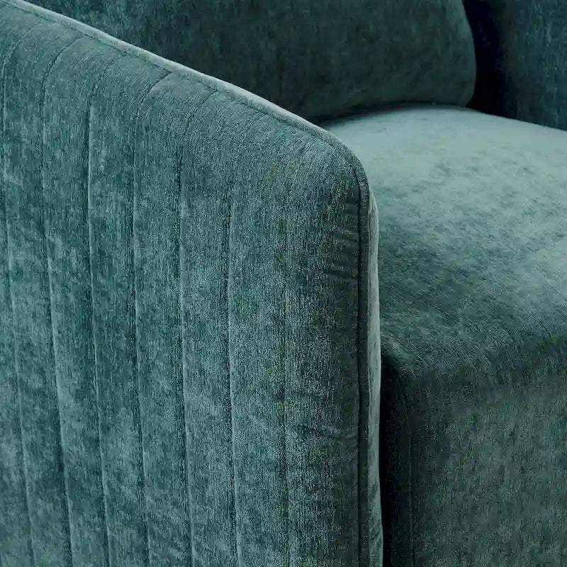Madison Park Paloma Upholstered 360 Degree Swivel Chair