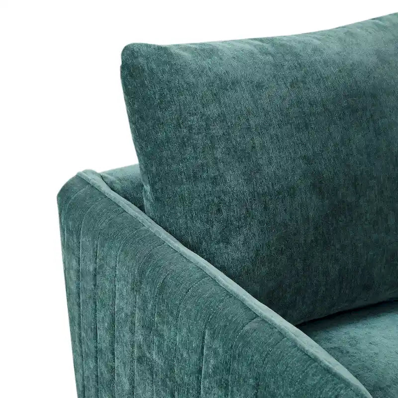 Madison Park Paloma Upholstered 360 Degree Swivel Chair