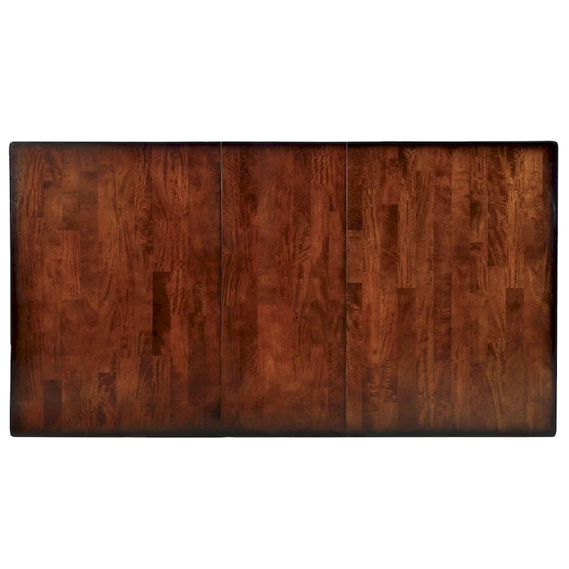 Furniture of America Paur Cottage Cherry 78-inch Expanding Dining Table