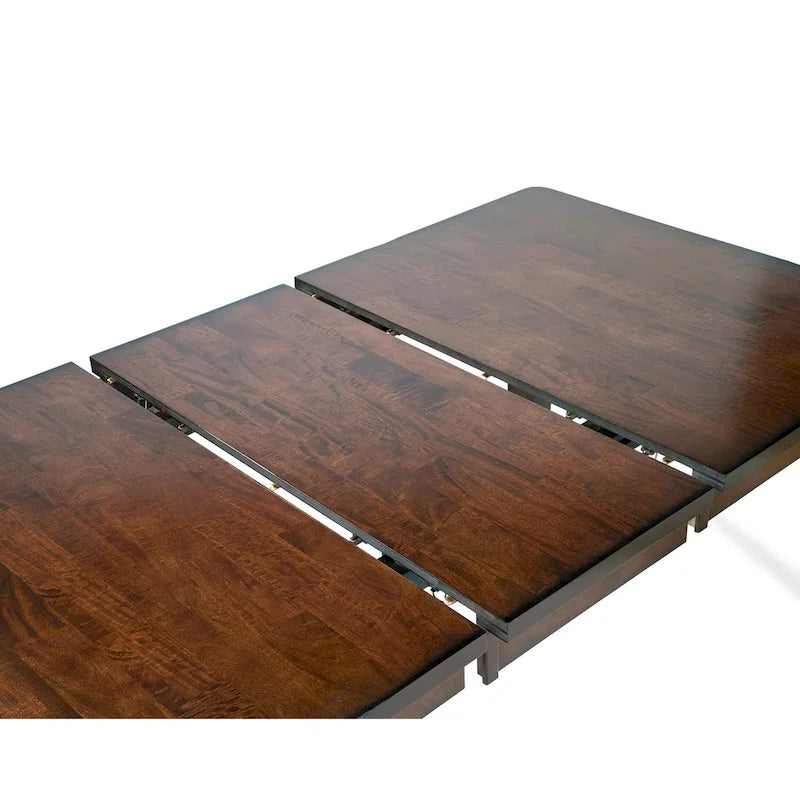 Furniture of America Paur Cottage Cherry 78-inch Expanding Dining Table