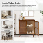Borsippa 2-Door Accent Cabinet with Shelves by HULALA HOME