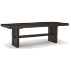 Signature Design by Ashley Burkhaus Dark Brown 10-Piece Dining Package