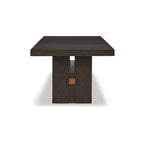 Signature Design by Ashley Burkhaus Dark Brown 10-Piece Dining Package