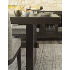 Signature Design by Ashley Burkhaus Dark Brown 10-Piece Dining Package