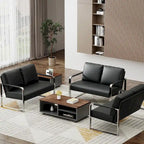 small LoveSeat sofa, Mini Couch leather loveseat for small spaces Faux Leather Loveseat Sofa Small Sofa Couches