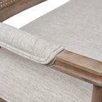 Madison Park Willshire Beige Reclaimed Natural Settee