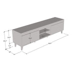Nord II 67 TV Stand - 19.1 H x 66.9 W x 15 D