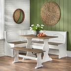 Simple Living Washington 3-piece Breakfast Nook with Storage