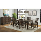 Whiskey River Gun Powder Grey Splat Back Side Chairs (Set of 2)