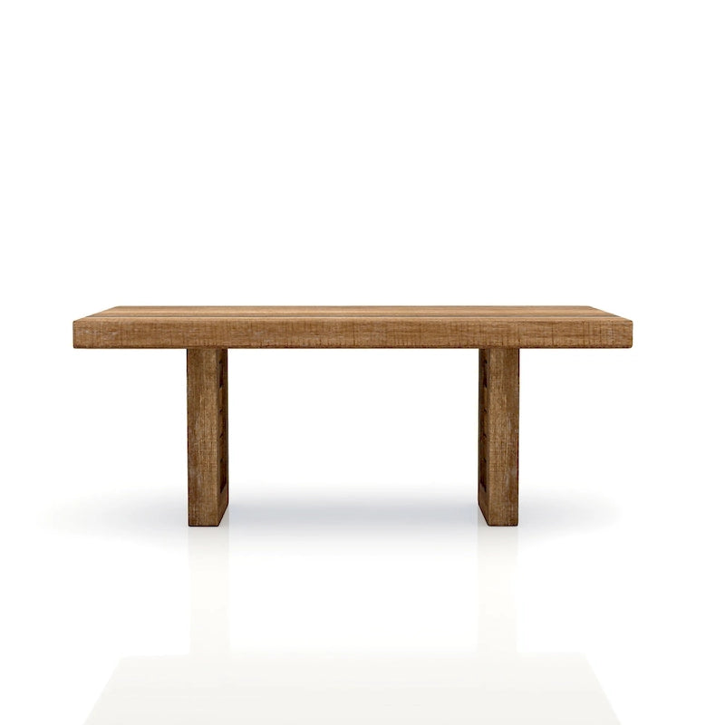 Furniture of America Anaisha Rustic Solid Wood 68-inch Dining Table