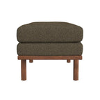 HomePop upholstered Bench with Wood Base