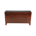 SEI Furniture Liatris Transitional Wooden Espresso Trunk Coffee Table