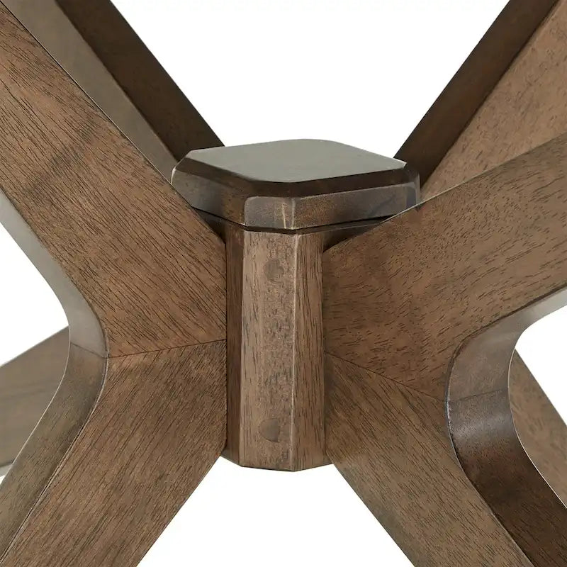 Rondo Mid-Century Walnut Finish Tables by iNSPIRE Q Modern