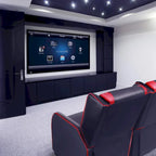 BOSSIN Gaming Recliner Chair Racing Style High Back Chair Living Room Recliners Theater Seating