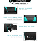 BOSSIN Gaming Recliner Chair Racing Style High Back Chair Living Room Recliners Theater Seating