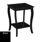 Convenience Concepts American Heritage Square End Table with Shelf