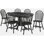 Simple Living Carolina 7-piece Farmhouse Solid Wood Dining Set with Leaf