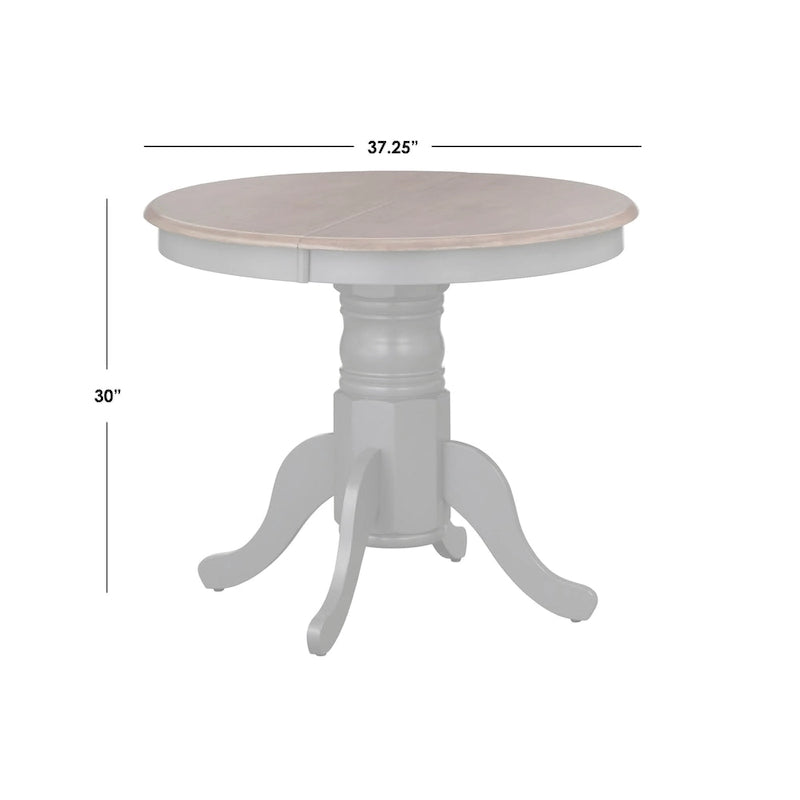Simple Living Carolina 7-piece Farmhouse Solid Wood Dining Set with Leaf