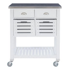 Eileen Rolling Kitchen Cart with Storage