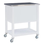 Eileen Rolling Kitchen Cart with Storage