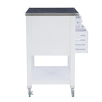 Eileen Rolling Kitchen Cart with Storage