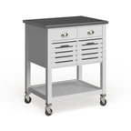 Eileen Rolling Kitchen Cart with Storage