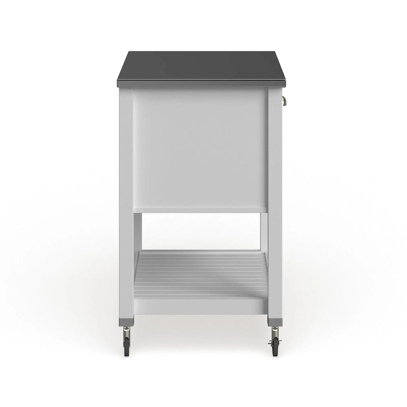 Eileen Rolling Kitchen Cart with Storage
